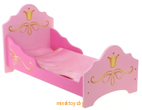 Кроватка для куклы деревянная - Принцесса, Mary Poppins 67398 - Minsktoys.by Кроватка для куклы деревянная - Принцесса, Mary Poppins 67398 - Minsktoys.by