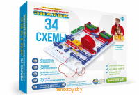 Электронный конструктор Знаток 34 схемы, ZP-70819 Электронный конструктор Знаток 34 схемы, ZP-70819