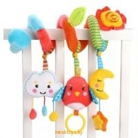 Растяжка с развивающими игрушками съемными "Лесная сказка" - Жирафики 939723 - Minsktoys.by