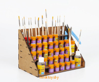 Органайзер моделиста - СТАНДАРТ, подставка для красок, Звезда 1210з