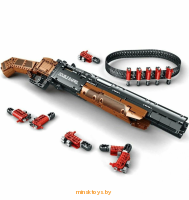 Конструктор двуствольный дробовик, 1006 деталей, Reobrix 77028 - Minsktoys.by Конструктор двуствольный дробовик, 1006 деталей, Reobrix 77028 - Minsktoys.by