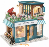 Интерьерный конструктор Румбокс - Сaffe Demel, 250 элементов, подсветка, HOBBY DAY PC2111 - Minsktoys.by Интерьерный конструктор Румбокс - Сaffe Demel, 250 элементов, подсветка, HOBBY DAY PC2111 - Minsktoys.by