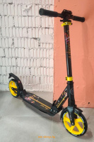 Самокат двухколёсный городской - URBAN 200, 2 амортизатора, Delanit LKS-078