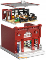 Конструктор - Лондонское метро, 1836 элементов - CaDa C66008W - Minsktoys.by