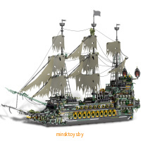 Конструктор Пиратский корабль - Летучий голландец, Reobrix 66037 - Minsktoys.by Конструктор Пиратский корабль - Летучий голландец, Reobrix 66037 - Minsktoys.by