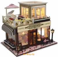 Интерьерный конструктор Румбокс - Caffe Florian, 230 эл, подсветка, HOBBY DAY PC2112 - Minsktoys.by Интерьерный конструктор Румбокс - Caffe Florian, 230 эл, подсветка, HOBBY DAY PC2112 - Minsktoys.by