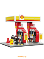 Конструктор заправка Shell Retail Station, CaDa C66028W