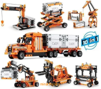 Конструктор на радиоуправлении - Грузовая техника 10в1, CaDA TECHNIC C71002W Конструктор на радиоуправлении - Грузовая техника 10в1, CaDA TECHNIC C71002W