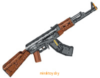 Конструктор автомат Калашникова Штурмовая винтовка АК-47, Reobrix 77005 - Minsktoys.by Конструктор автомат Калашникова Штурмовая винтовка АК-47, Reobrix 77005 - Minsktoys.by