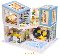 Интерьерный конструктор Румбокс - Голубая мечта, HOBBY DAY M910 - Minsktoys.by Интерьерный конструктор Румбокс - Голубая мечта, HOBBY DAY M910 - Minsktoys.by