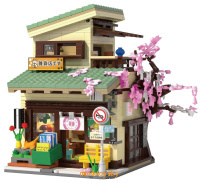 Конструктор интерьерный - Японский продуктовый магазин, 921 элемент, CaDA C66015W