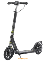 Самокат с дисковым тормозом City scooter Disk Green, Tech Team 980029 - Minsktoys.by