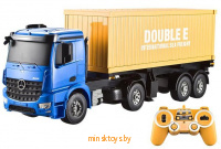 Грузовик на пульте управления - фура контейнеровоз Mercedes-Benz Arocs, Double Eagle E564-003